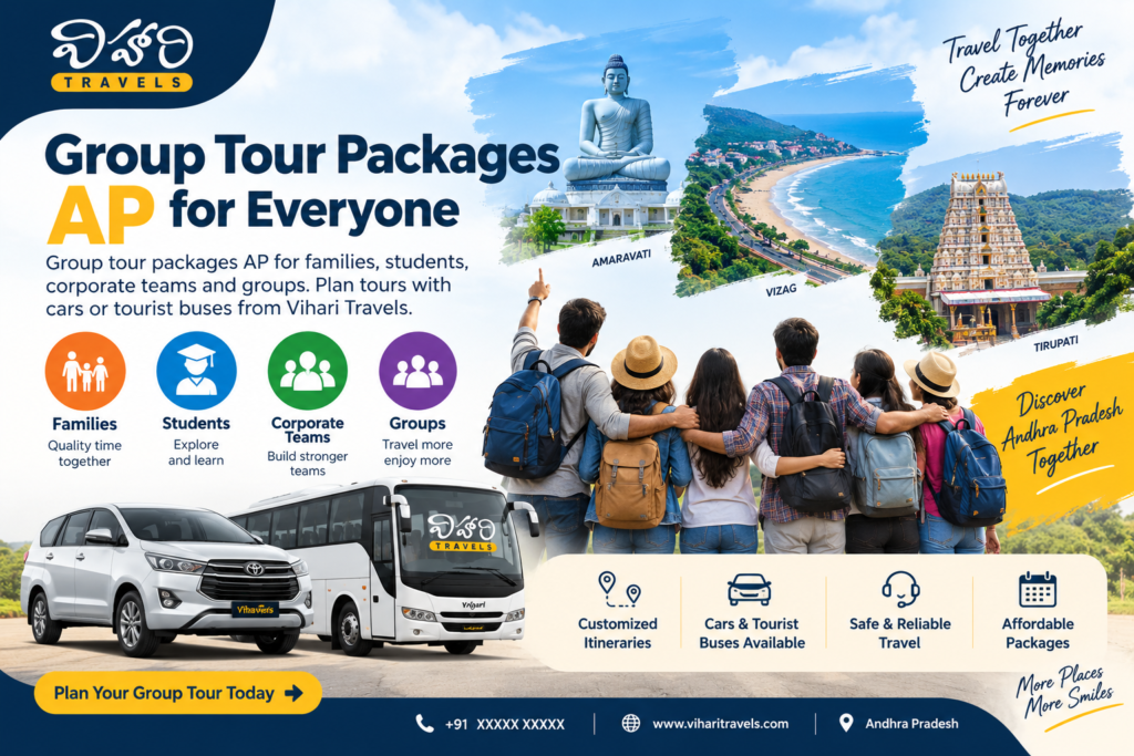 Andhra Pradesh group tour packages